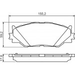 Bosch Σετ τακάκια, Δισκόφρενα - 0 986 494 316