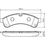 Bosch Σετ τακάκια, Δισκόφρενα - 0 986 494 335