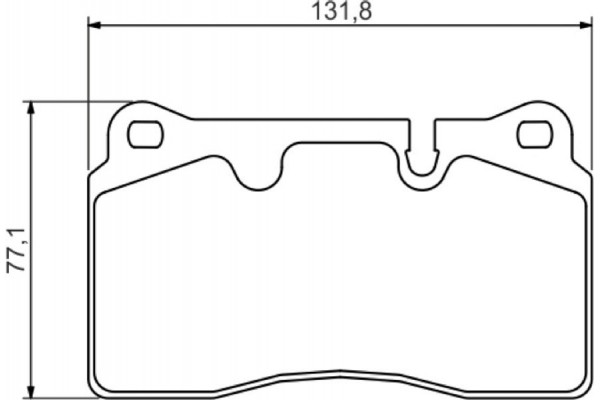 Bosch Σετ τακάκια, Δισκόφρενα - 0 986 494 351