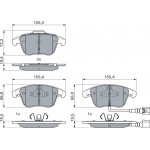 Bosch Σετ τακάκια, Δισκόφρενα - 0 986 494 372