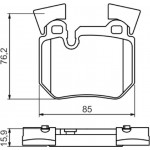 Bosch Σετ τακάκια, Δισκόφρενα - 0 986 494 421
