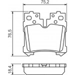 Bosch Σετ τακάκια, Δισκόφρενα - 0 986 494 424