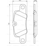 Bosch Σετ τακάκια, Δισκόφρενα - 0 986 494 431