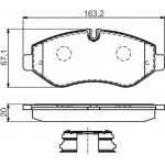 Bosch Σετ τακάκια, Δισκόφρενα - 0 986 494 582