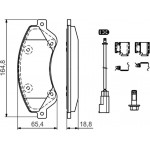 Bosch Σετ τακάκια, Δισκόφρενα - 0 986 494 613