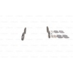Bosch Σετ τακάκια, Δισκόφρενα - 0 986 494 655