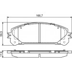 Bosch Σετ τακάκια, Δισκόφρενα - 0 986 494 686