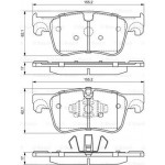 Bosch Σετ τακάκια, Δισκόφρενα - 0 986 494 695