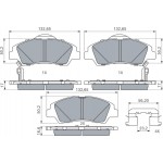 Bosch Σετ τακάκια, Δισκόφρενα - 0 986 494 760