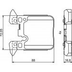 Bosch Σετ τακάκια, Δισκόφρενα - 0 986 494 774