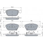 Bosch Σετ τακάκια, Δισκόφρενα - 0 986 494 785