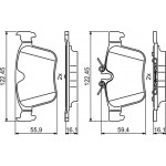 Bosch Σετ τακάκια, Δισκόφρενα - 0 986 494 819