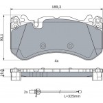 Bosch Σετ τακάκια, Δισκόφρενα - 0 986 494 973