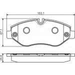 Bosch Σετ τακάκια, Δισκόφρενα - 0 986 495 098
