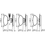 Bosch Σετ τακάκια, Δισκόφρενα - 0 986 495 213