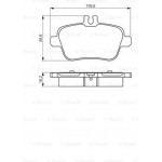 Bosch Σετ τακάκια, Δισκόφρενα - 0 986 495 348