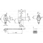 Bosch Σηματοδ. παλμών, στροφ. Άξονας - 0 261 210 104