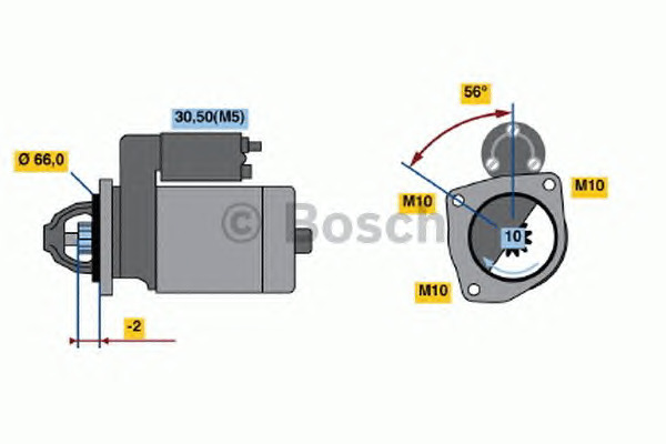 Bosch Μίζα - 0 986 018 310