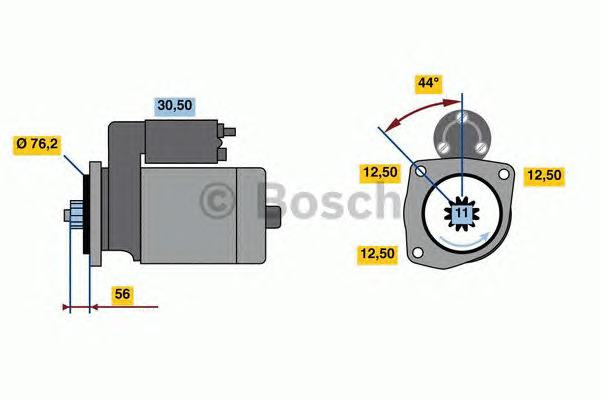 Bosch Μίζα - 0 986 024 100