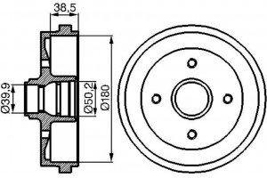 Bosch Ταμπούρο - 0 986 477 002
