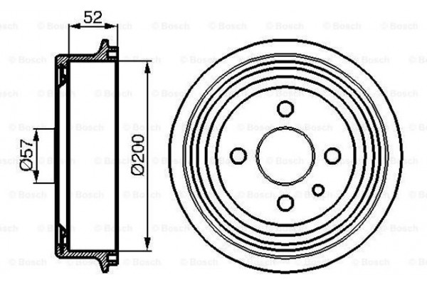 Bosch Ταμπούρο - 0 986 477 018