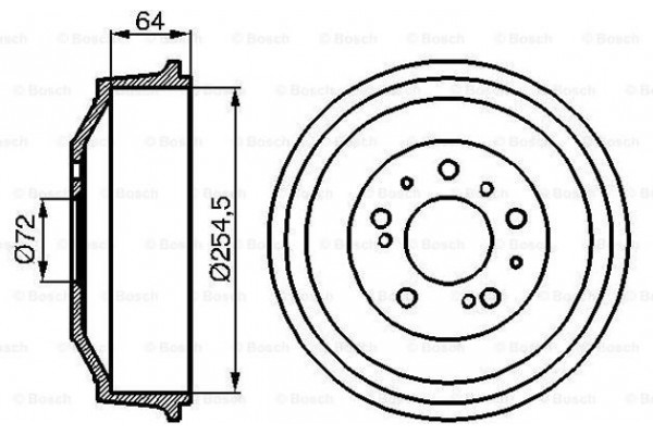 Bosch Ταμπούρο - 0 986 477 031