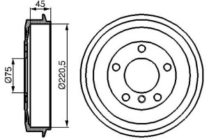 Bosch Ταμπούρο - 0 986 477 043