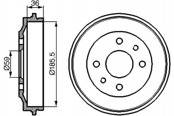 Bosch Ταμπούρο - 0 986 477 055
