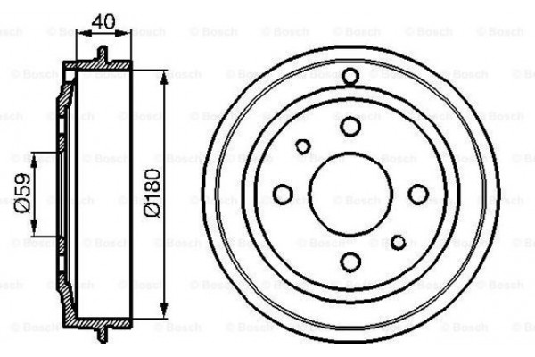 Bosch Ταμπούρο - 0 986 477 083