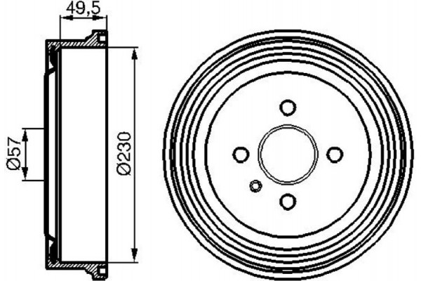 Bosch Ταμπούρο - 0 986 477 100