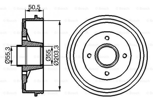 Bosch Ταμπούρο - 0 986 477 108