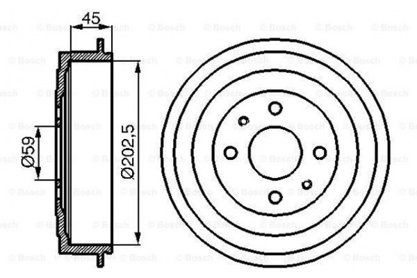 Bosch Ταμπούρο - 0 986 477 109