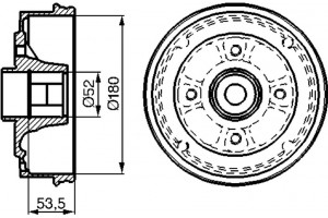 Bosch Ταμπούρο - 0 986 477 112