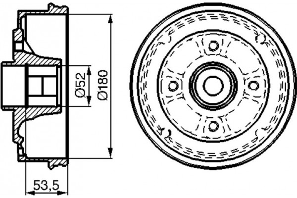 Bosch Ταμπούρο - 0 986 477 112