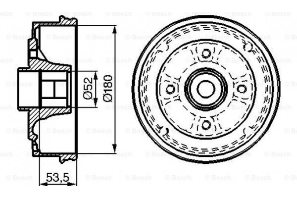 Bosch Ταμπούρο - 0 986 477 112