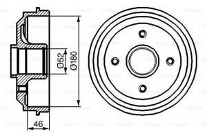 Bosch Ταμπούρο - 0 986 477 116