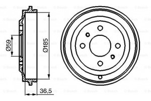 Bosch Ταμπούρο - 0 986 477 125