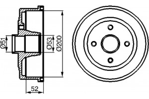 Bosch Ταμπούρο - 0 986 477 135