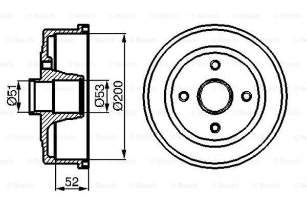 Bosch Ταμπούρο - 0 986 477 135