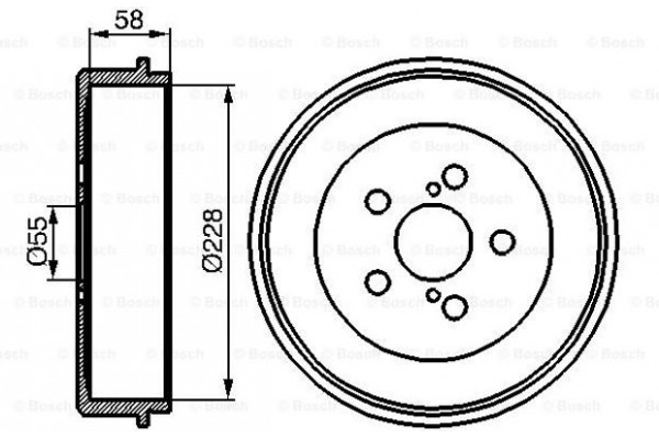 Bosch Ταμπούρο - 0 986 477 140