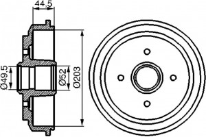 Bosch Ταμπούρο - 0 986 477 149