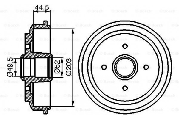 Bosch Ταμπούρο - 0 986 477 149