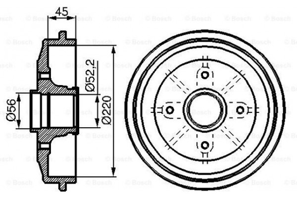 Bosch Ταμπούρο - 0 986 477 151