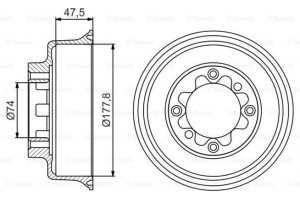 Bosch Ταμπούρο - 0 986 477 154