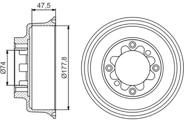 Bosch Ταμπούρο - 0 986 477 154
