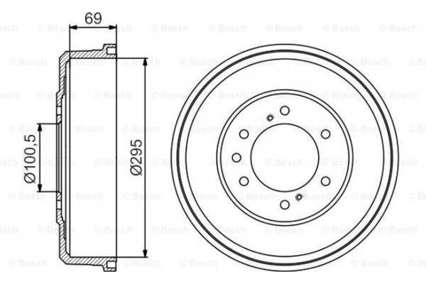 Bosch Ταμπούρο - 0 986 477 165