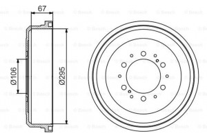 Bosch Ταμπούρο - 0 986 477 167