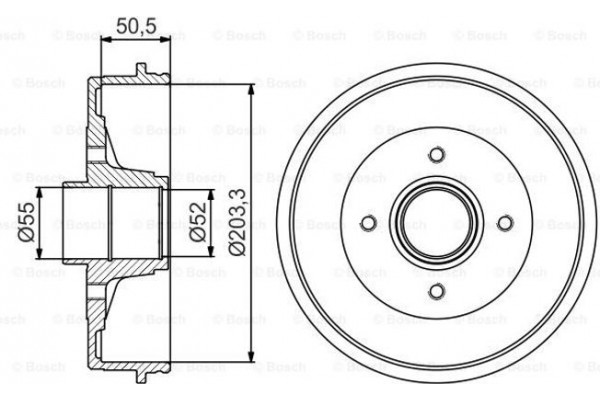 Bosch Ταμπούρο - 0 986 477 173