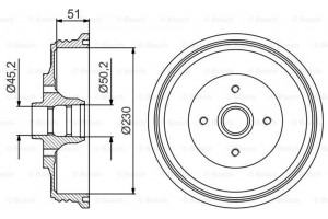 Bosch Ταμπούρο - 0 986 477 178