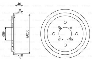 Bosch Ταμπούρο - 0 986 477 188